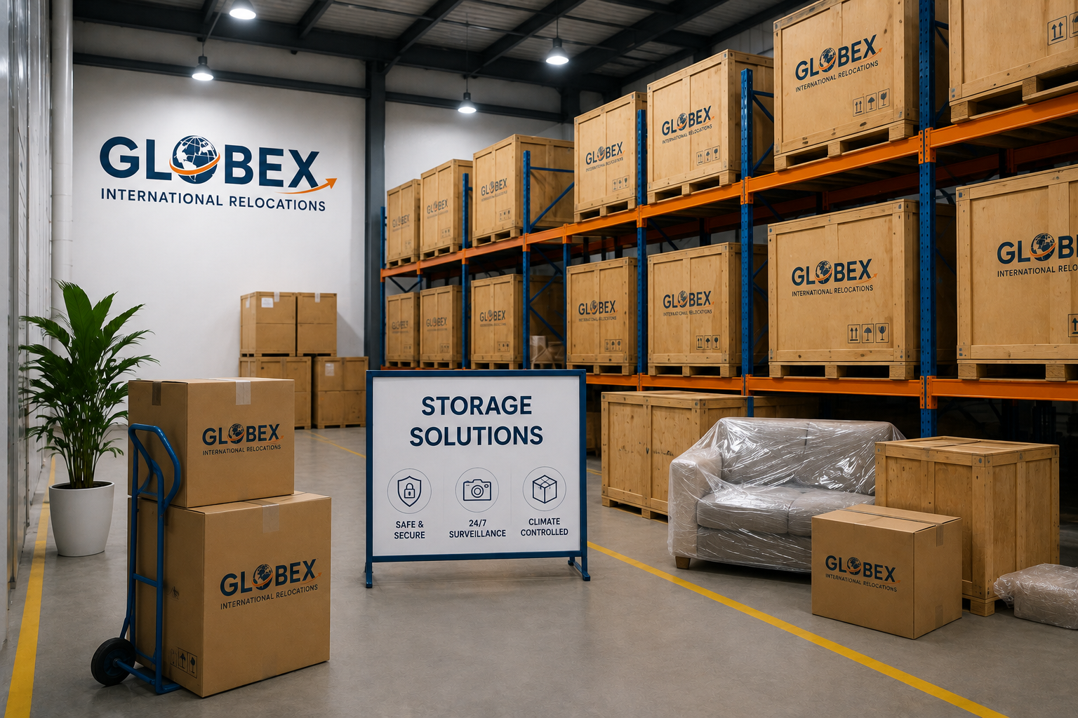 Warehouse storage
